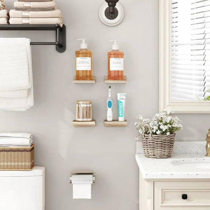 4-Piece Flair Wall Shelves