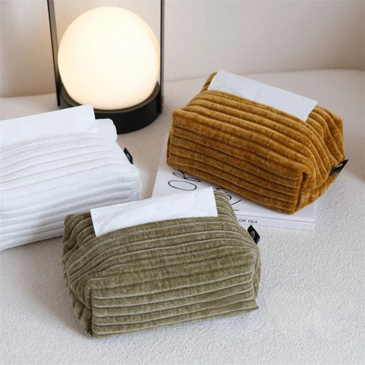 Corduroy Tissue Box