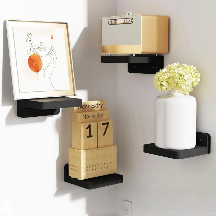 4-Piece Flair Wall Shelves